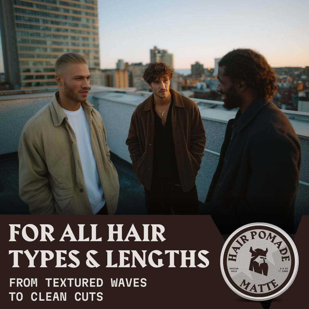 Striking Viking - Wholesale Hair Pomade - Men's - Hair Pomade – Matte Finish - Linen Scent10