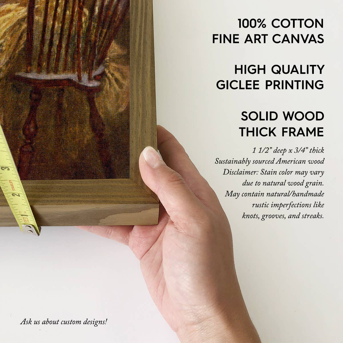 Hangout Home - Wholesale Art Print - Betsy Ross American Flag Painting - Patriotic Painting Decor3