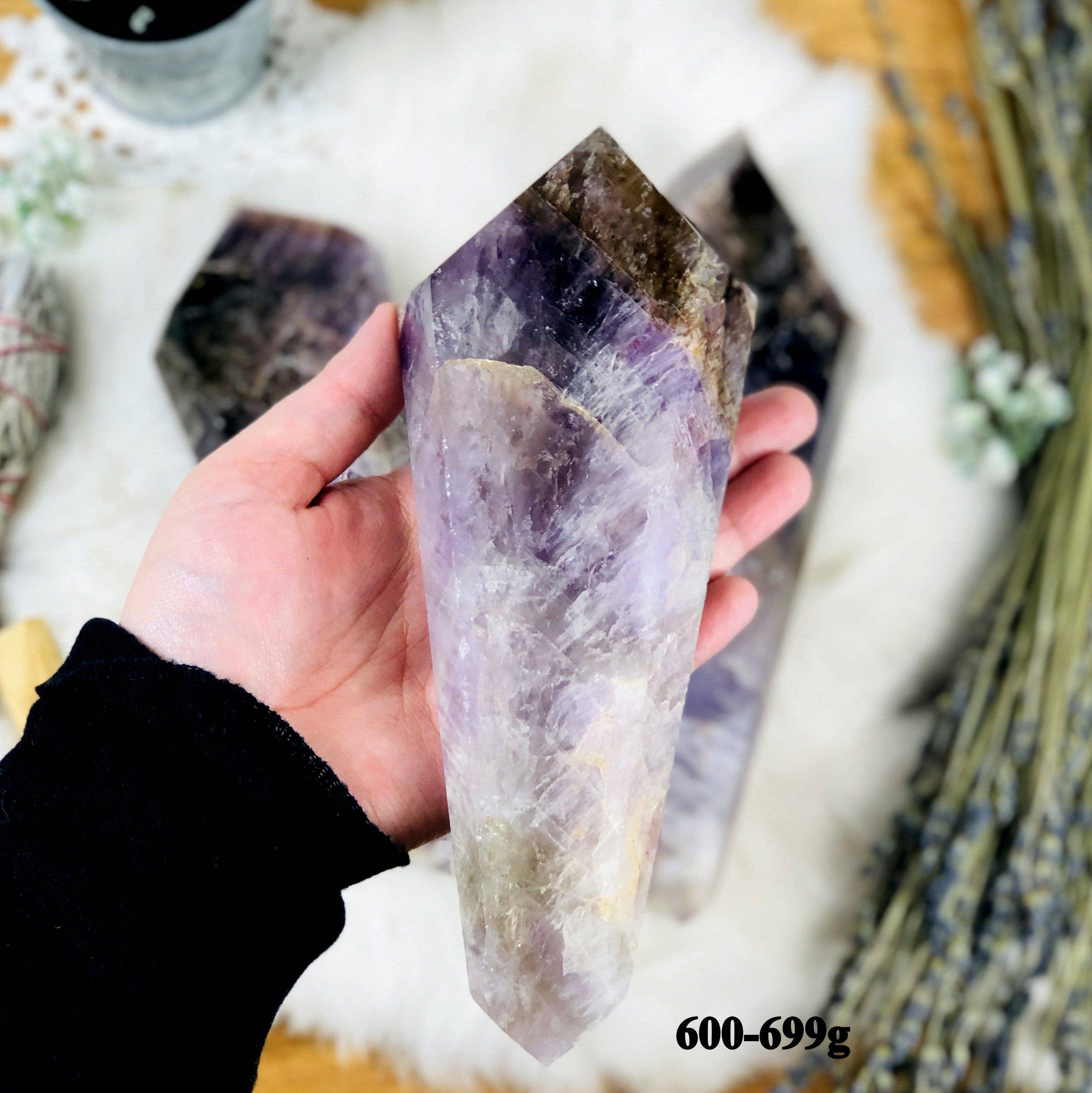 Rock Paradise - Wholesale Spiritual Stone/Crystal - Crystal Seven Minerals Double Point Stones by Weight7