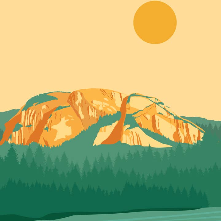 Ivivid Design - Wholesale Art Print - Stawamus Chief - Canada