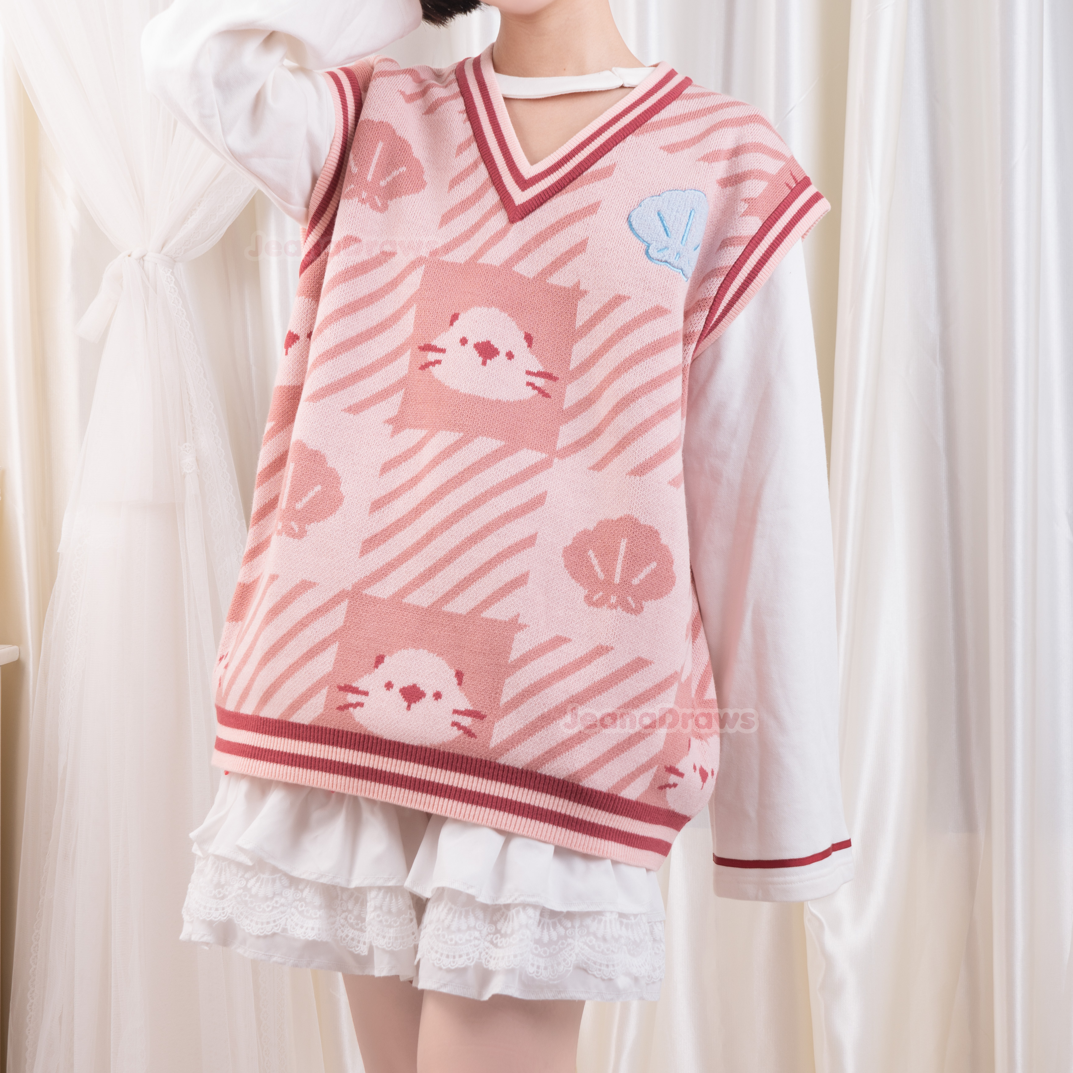 JeanaDraws - Wholesale Knit Sweater - Women's - SECONDS Discounted Lakko Sweater Collection5