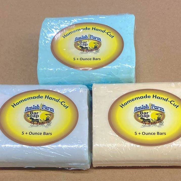 Amish Farms Soap - Wholesale Bar Soap - 9 Individually Wrapped Bars - Random Colors & Fragrance