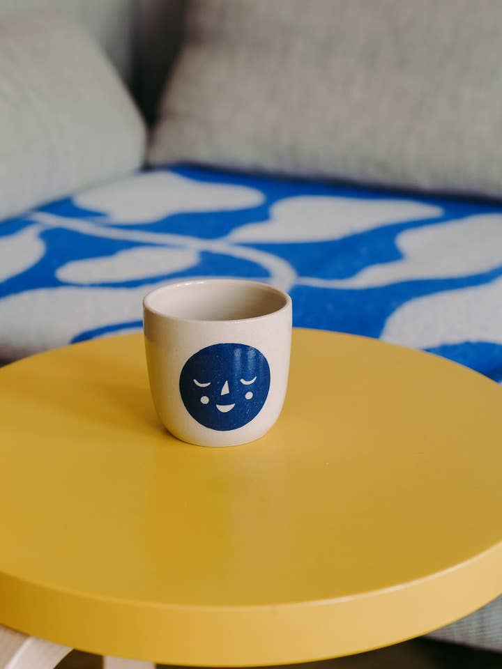 Small Cup | Smiling Face for wholesale by In August Company