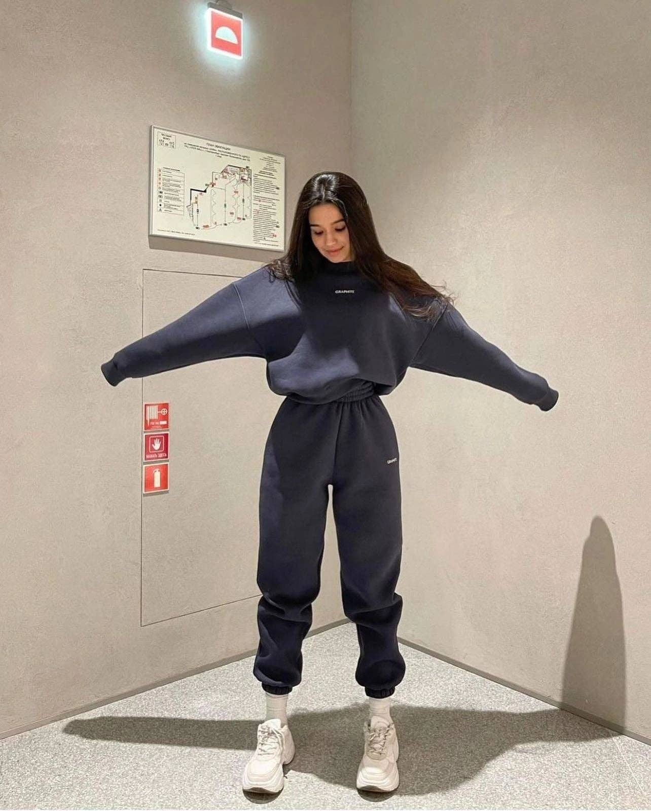 Marayn - Wholesale Lounge Set - Women's - Chic 2025 Spring Casual TwoPiece Sweatshirt Set9