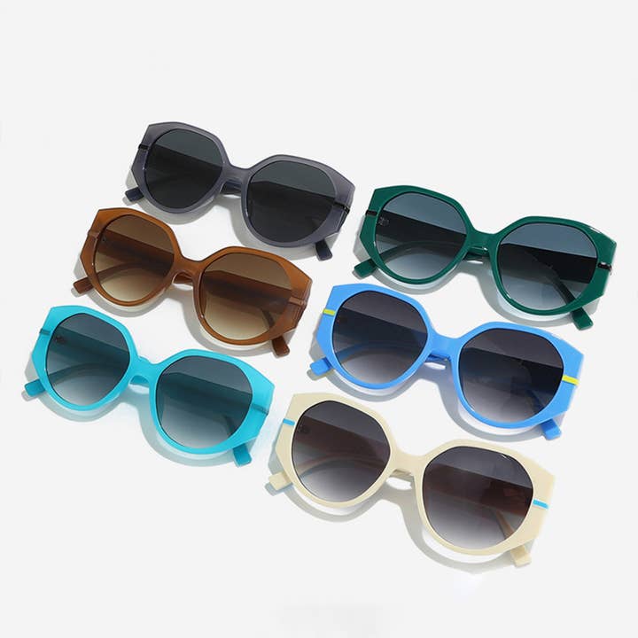 ACCITY - Wholesale Sunglasses - Women's - FULL FRAME ROUND FASHION SUNGLASSES_CWASG0527