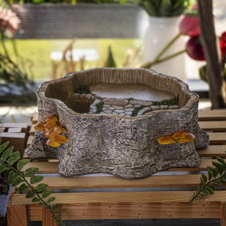 Tree Stump Planter Display for wholesale by Pacific Trading