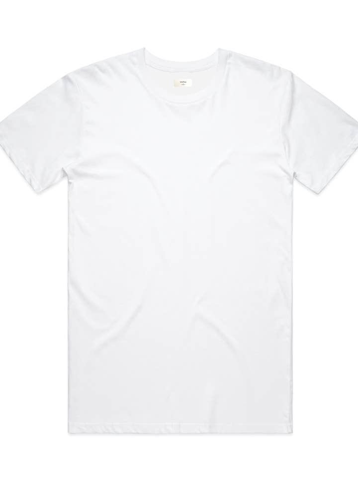 Coast Crewneck Tee - White for wholesale by VNTNA