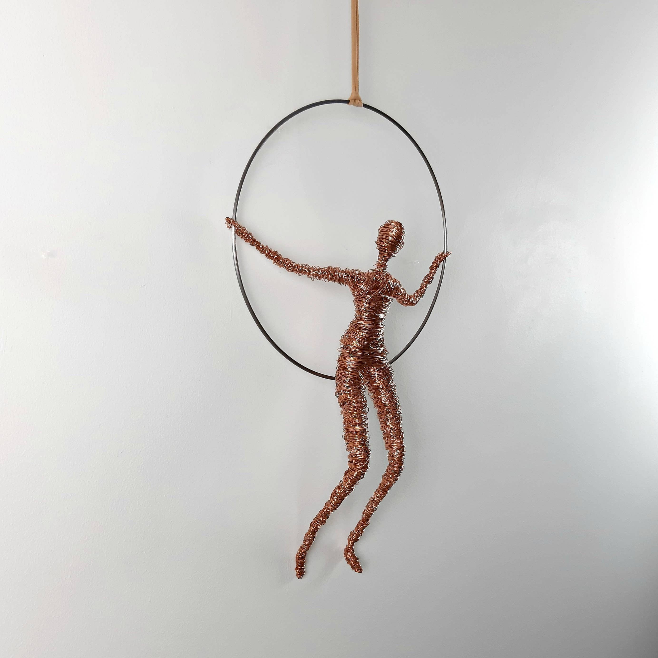 Haritopoulou - Wholesale Sculpture - Aerial Hoop Acrobat, Aerial Yoga Art1