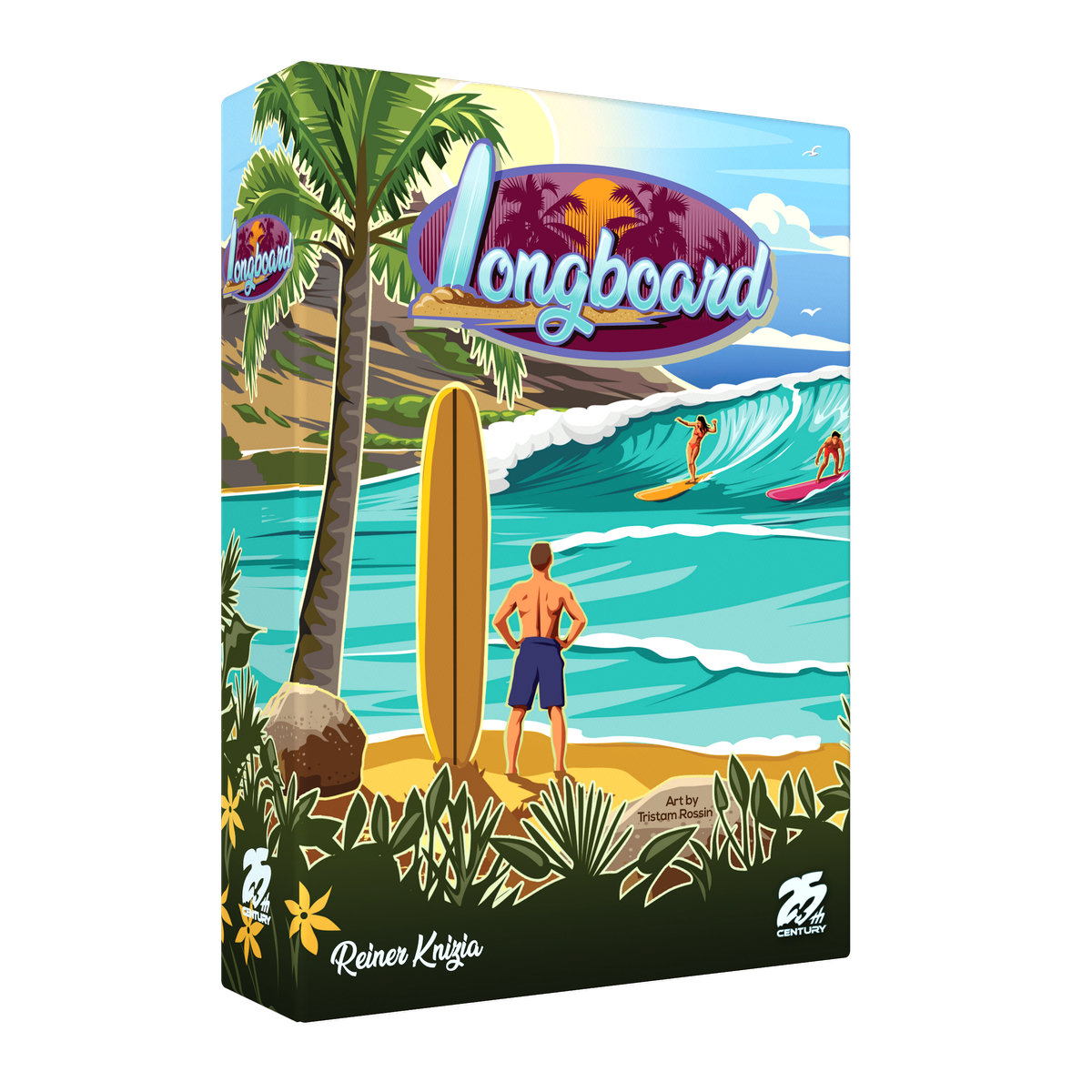 25th Century Games - Wholesale Board Game - Longboard Surfboard-Shaping Board Game2