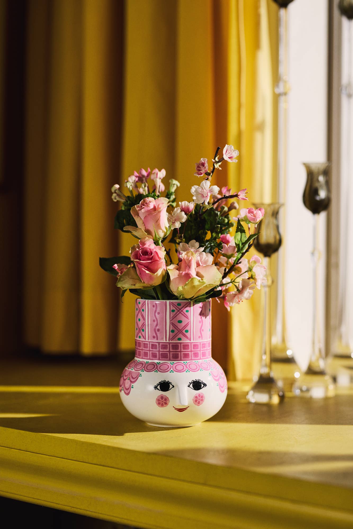 Danish Design Collective - Wholesale Plant Pot - Bjørn Wiinblad - Olga - Long Neck 3D Plant Pot / Vase5