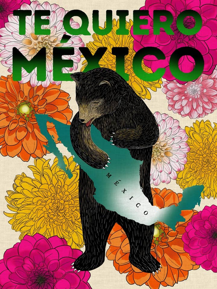 “Stampa Te Quiero Messico” per la vendita all'ingrosso da parte di 3 Fish Studios