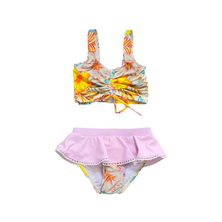 Hawaii Island Dream Two Piece Swimsut for wholesale by Blueberry Bay