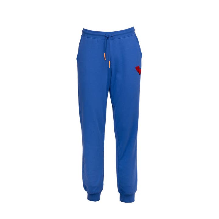 PANTALONES DEPORTIVOS UNISEX CON FORMA DE CORAZÓN PARA ADULTO, AZUL REAL para venta al por mayor de CHIO MI