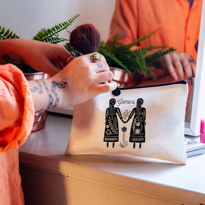 Zodiac Pouch for wholesale by Russet and Gray