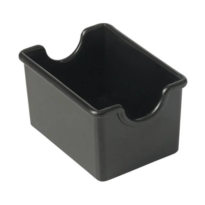 PPH-1C to PPH-1W Plastic Clear, Black, and White Sugar Packet Holder for wholesale by EcoQuality