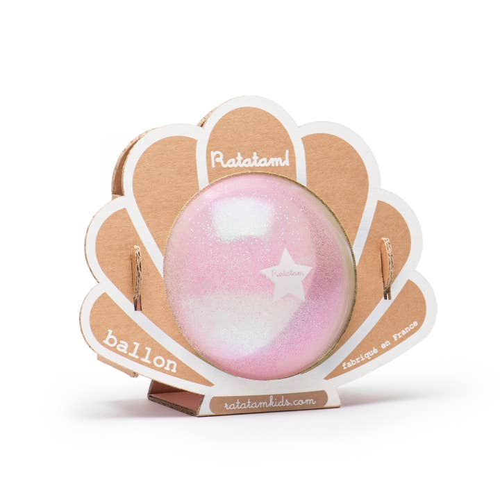 Ratatam! - Wholesale Balloon - Small 10 cm shellfish glitter balloon2