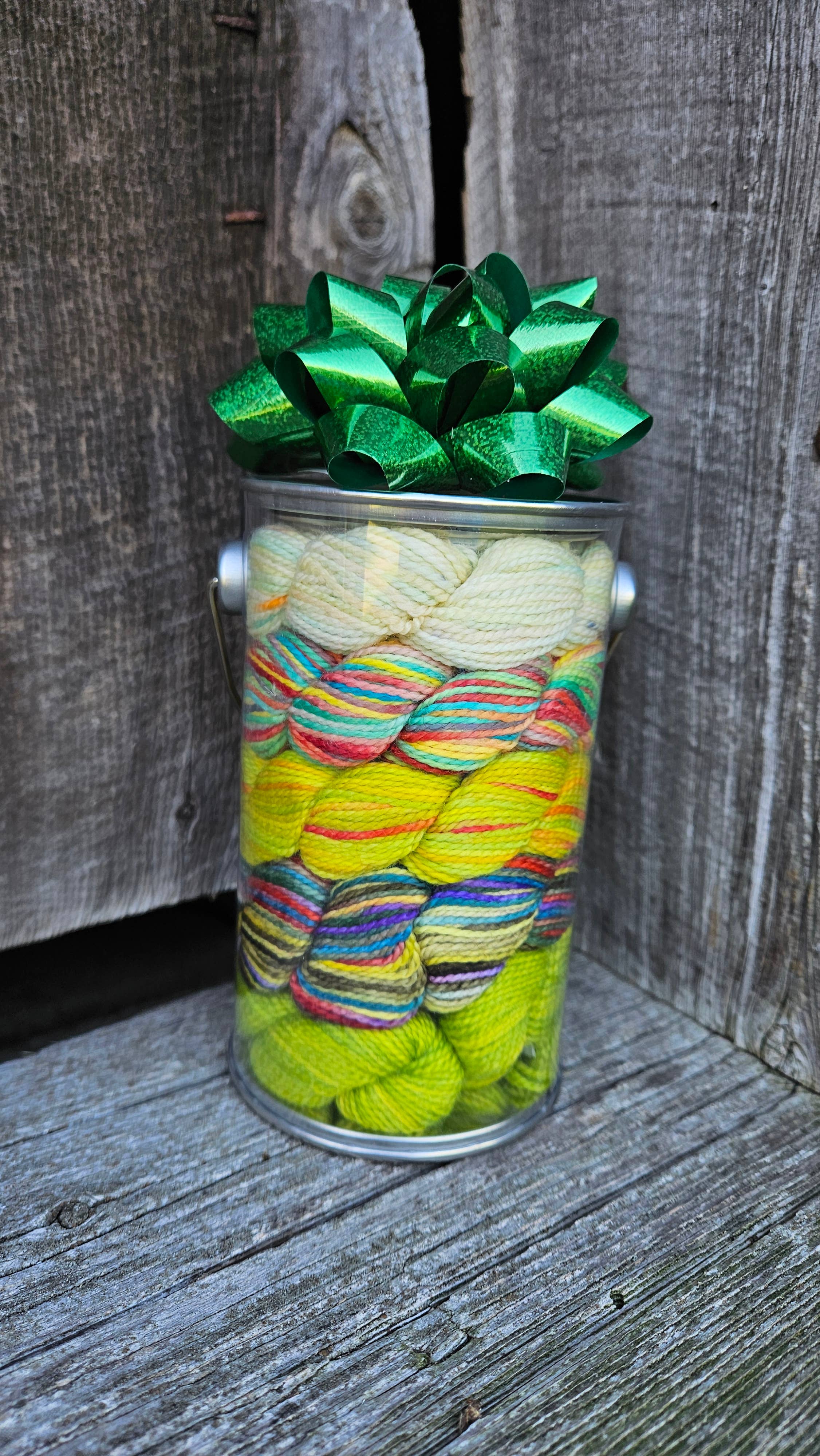 Koigu Wool Designs – wholesale Yarn – Holiday Paint Cans1