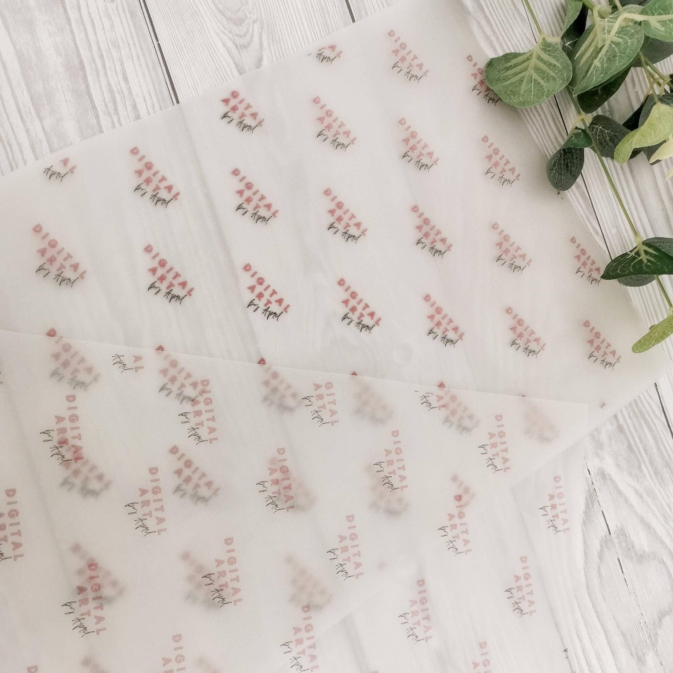 SR Creative Studio – wholesale Flat wrap – A5 Custom Logo Business Wrapping Paper Set3