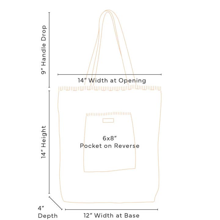 Aasha Collective - Wholesale Tote Bag - Women's - Handmade Everyday Tote (Off-White Wildflowers) Survivor-Made2