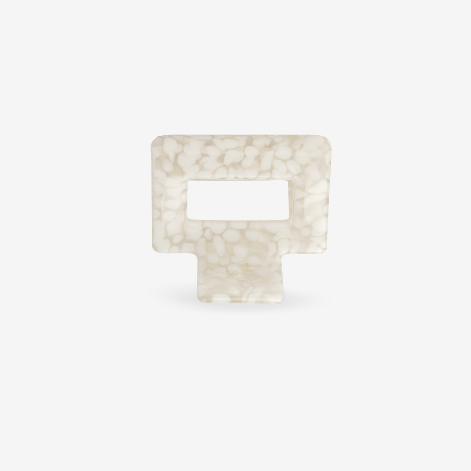 sasstie - Vendita all'ingrosso Fermaglio per capelli - Donna - Clip per capelli Lib Pure Dott in acetato di cellulosa, design moderno e minimalista2