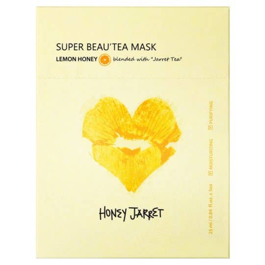 Super Beau'tea Sheet Mask - Lemon Honey for wholesale by Honey Jarret