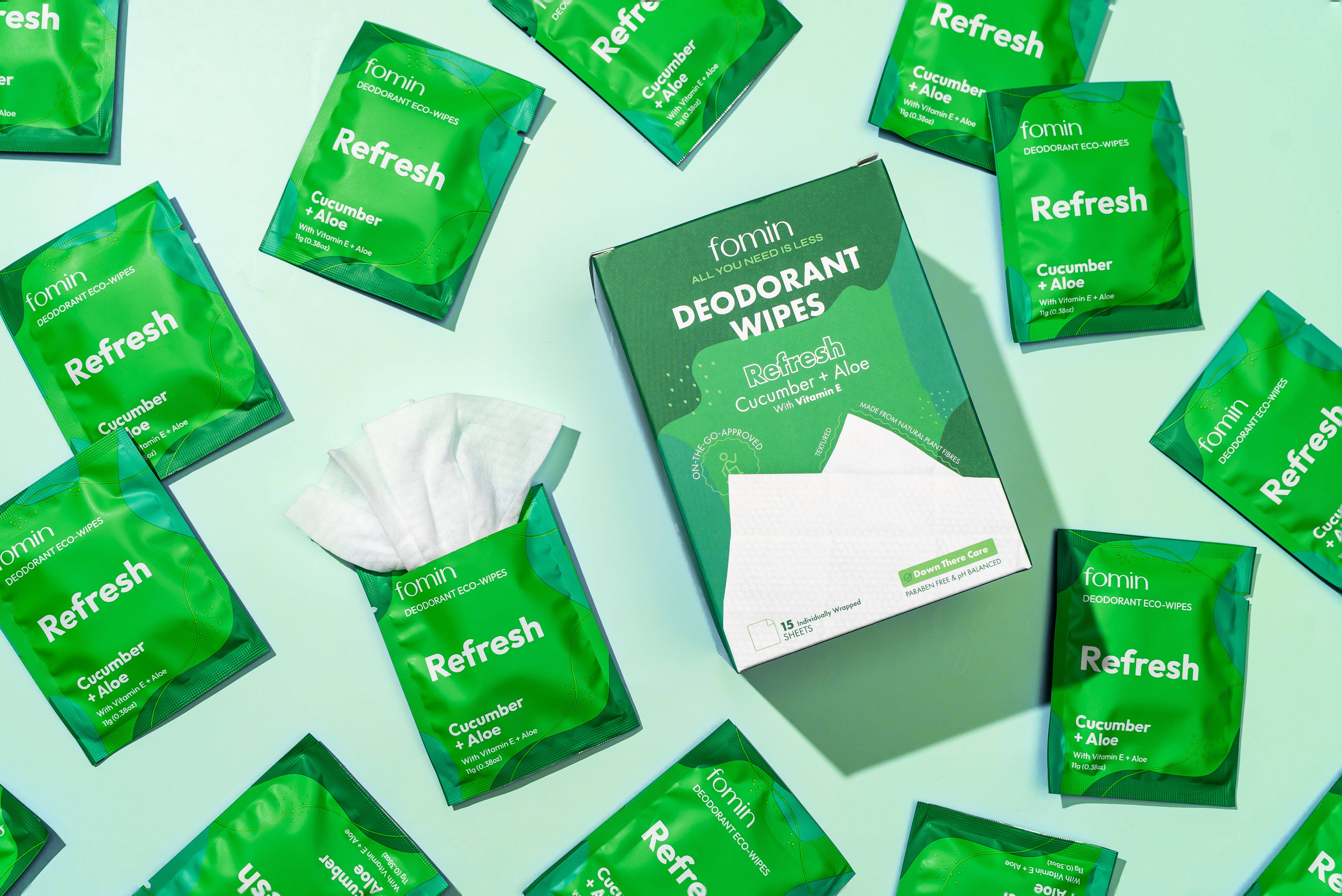 Fomin - Wholesale Deodorant - Women's - Deodorant Wipes1