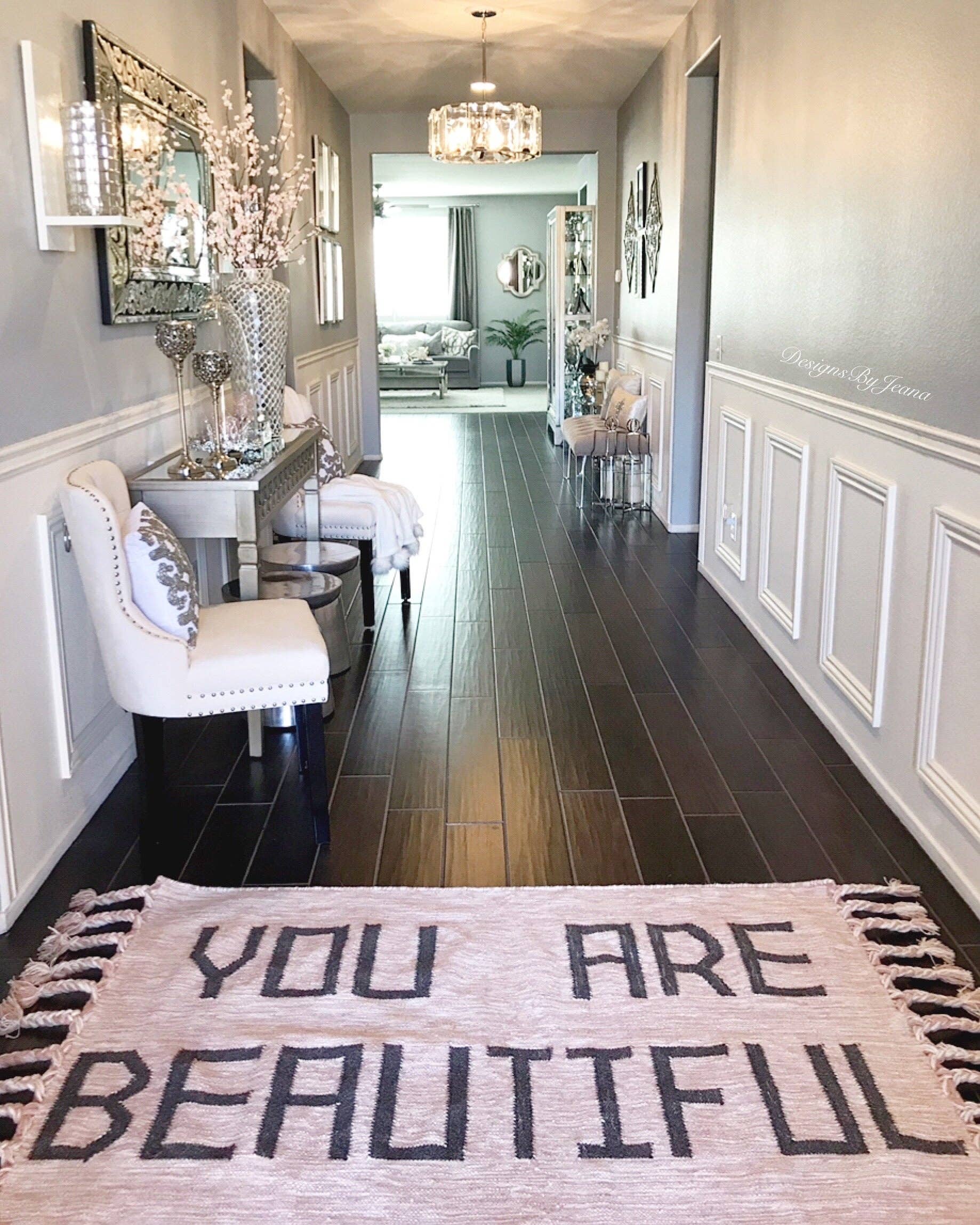 Rich Class Decor - Wholesale Area Rug - YOU ARE BEAUTIFUL hand woven pure wool area rug2