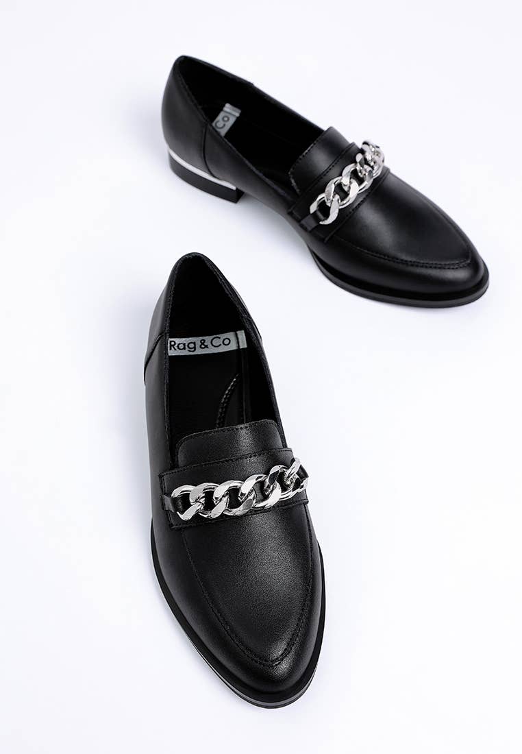 Rag Company – wholesale Loafers – Women's – POLA Leather Horsebit Loafers0