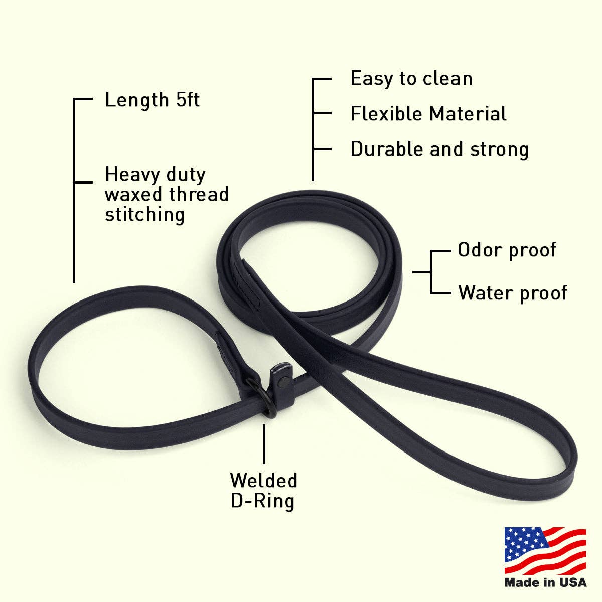 Dogline – wholesale Pet leash – Dog – Biothane Slip Lead26