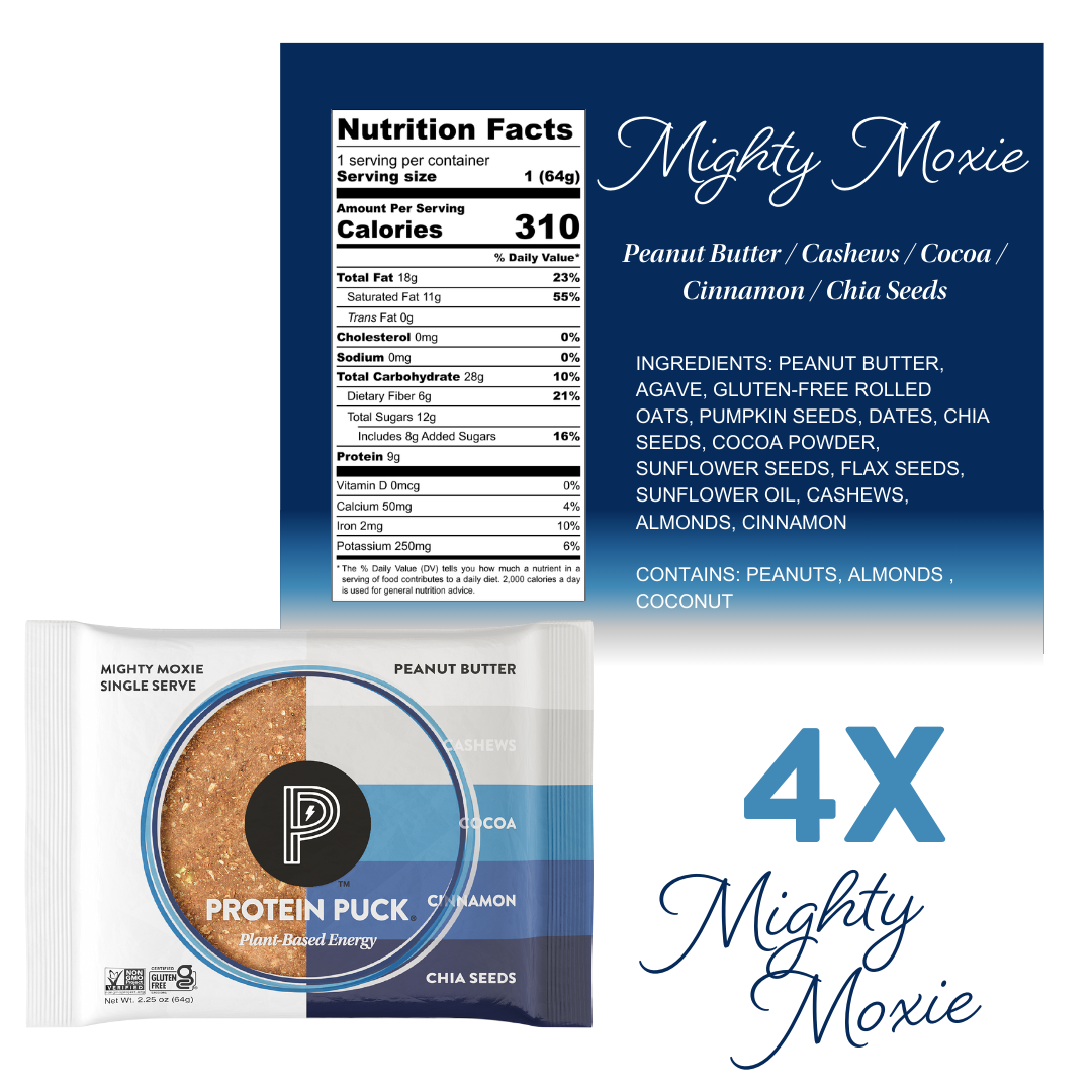 Protein Puck - Vente Barres de céréales - Barres protéinées à base de plantes - Emballage varié (barres de 16 à 2,25 oz)6