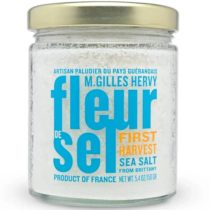 Golden West Specialty Foods - Wholesale Salt - Gilles Hervey Fleur de Sel 5.4oz