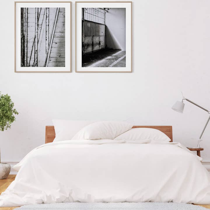 Jersey cotton duvet cover - Basic White bedding for wholesale on Faire
