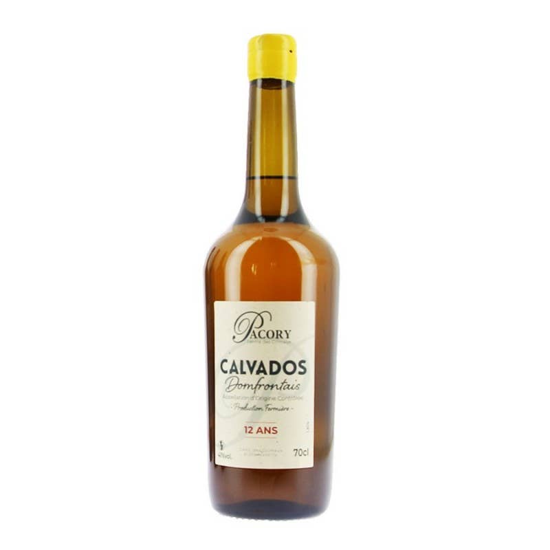 Produits-Normandie – Brandy/conhaque por atacado – Calvados Domfrontais - 12 anos - 70cl - Pacory0