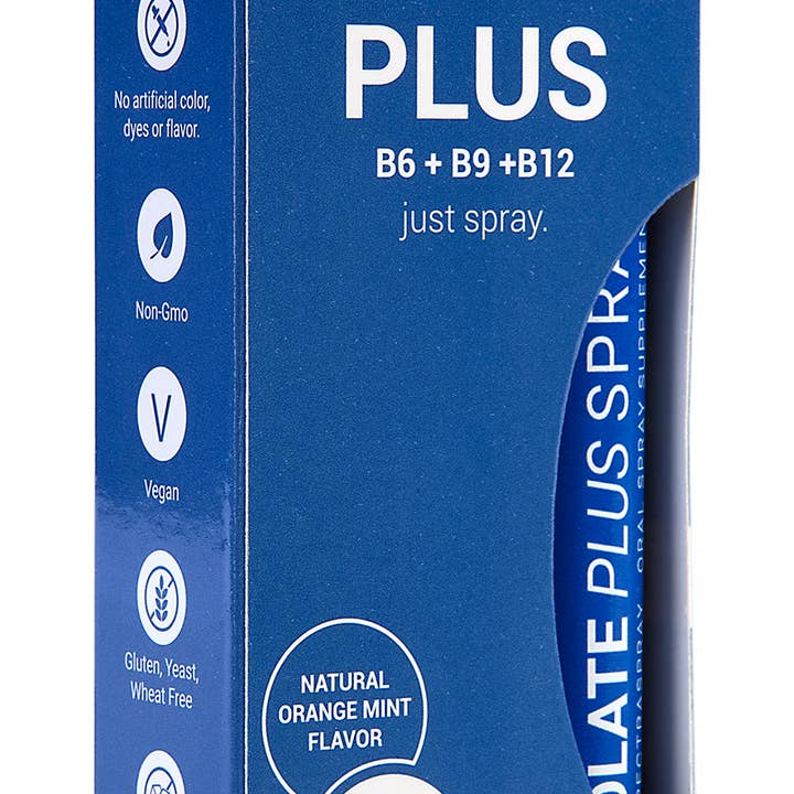 SpectraSpray Global - Wholesale Oral Supplement/Vitamin - Folate Plus Oral Spray Vitamin - B6 + B9 + B120