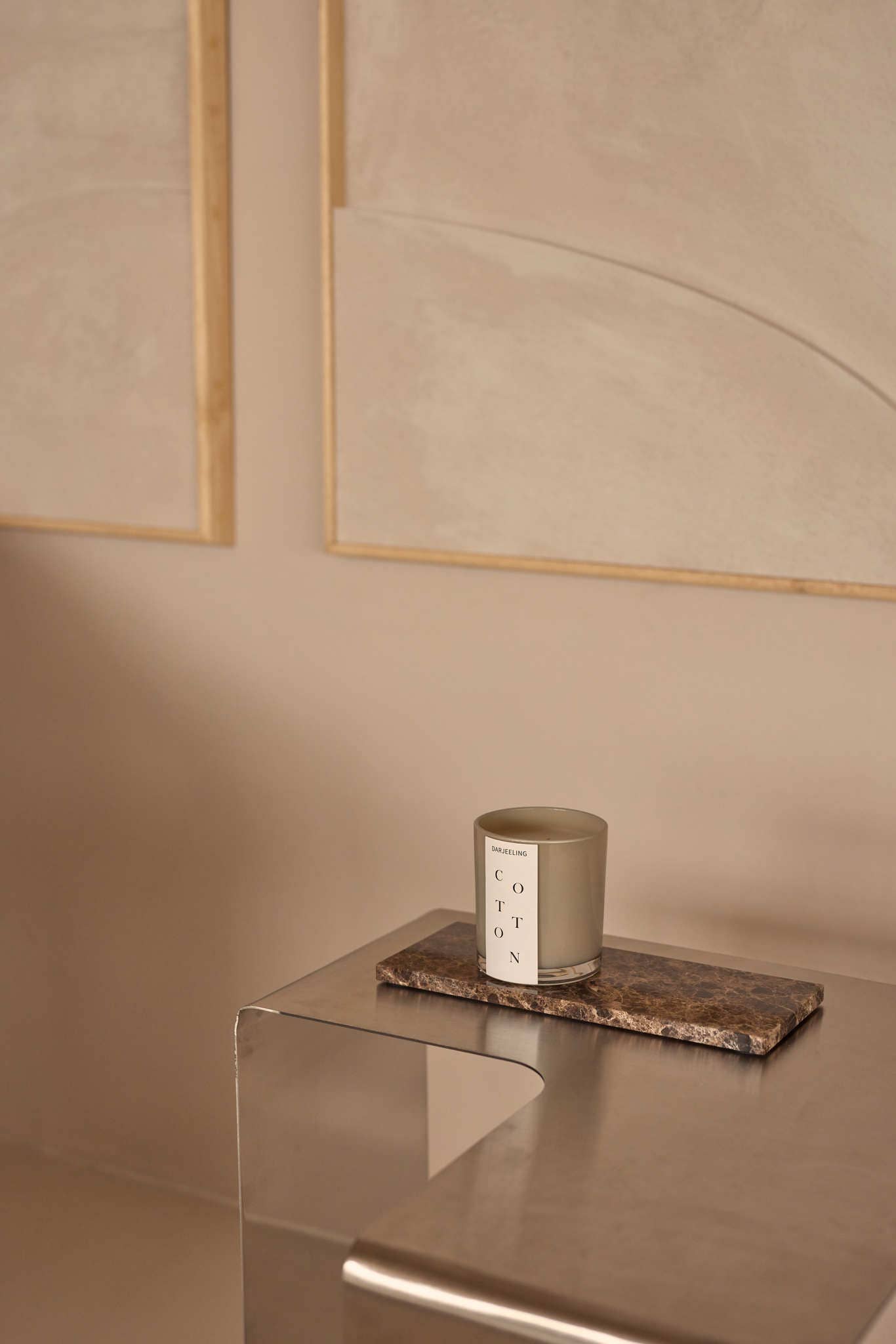 MOOISA B.V. – Tábua de cortar por atacado – Bandeja retangular de mármore S marrom 10 x 25 cm1