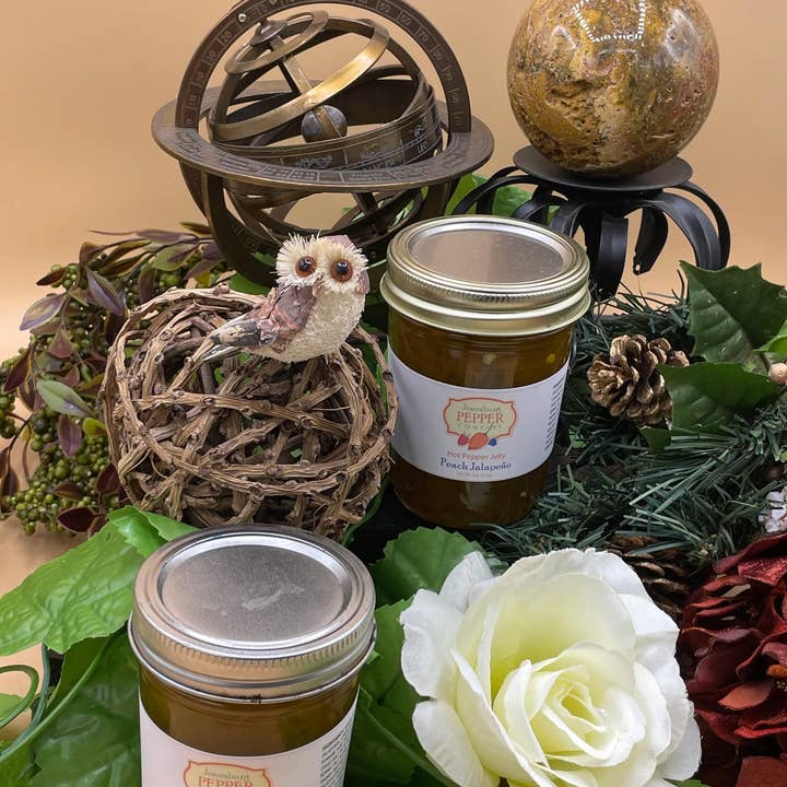 Jonesburg Pepper Company - Wholesale Jam/Jelly - Peach Jalapeno Hot Pepper Jelly