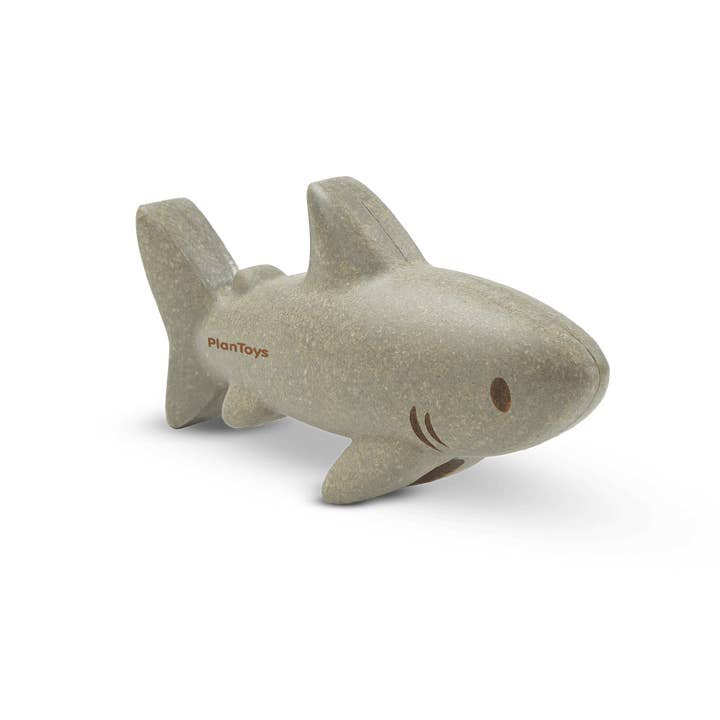 Shark Figurine Toy - PlanWood Kids for wholesale by PlanToys