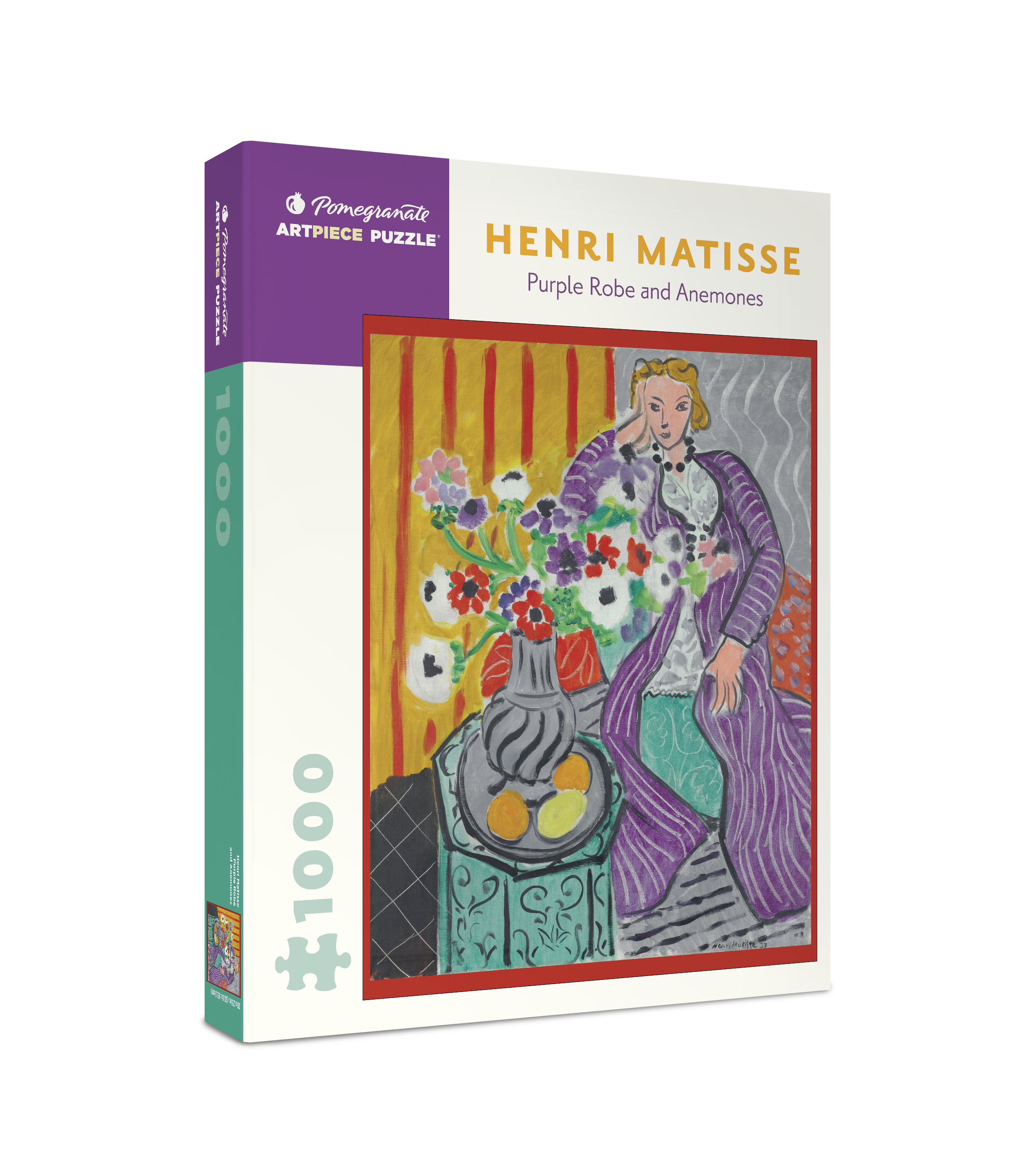 Pomegranate - Wholesale Puzzle - Adult - Henri Matisse: Purple Robe and Anemones 1000-piece Jigsaw Puzzle0