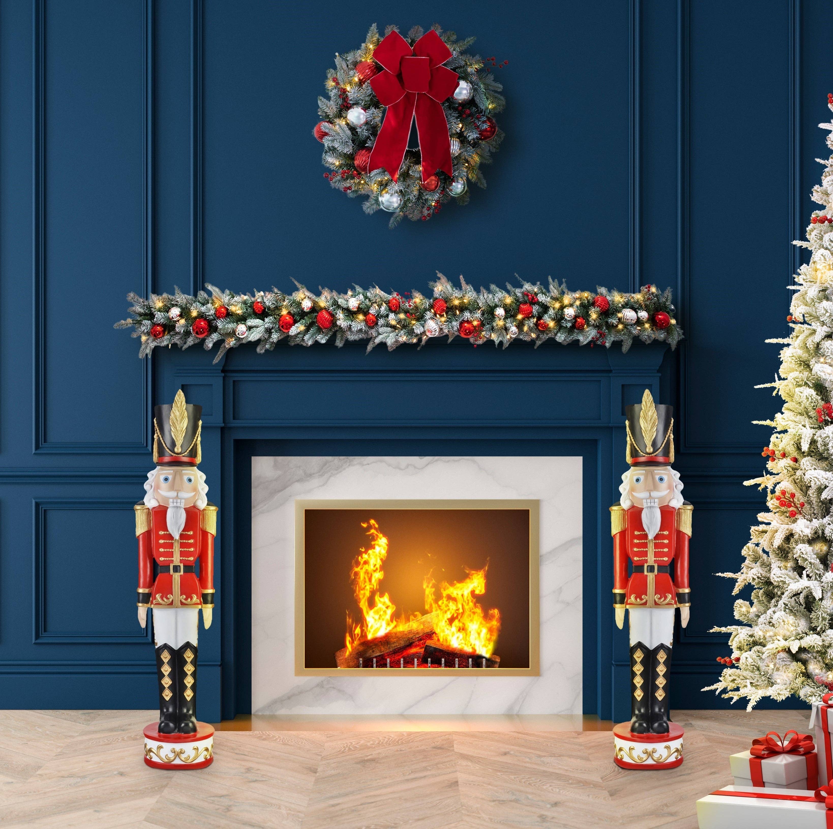 Haute Decor - Wholesale Holiday Nutcracker - 37 Inch Christmas Nutcracker Red/Black1