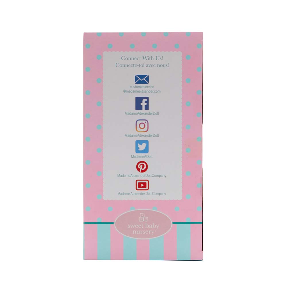 Madame Alexander - Wholesale Doll - Kids - Baby Cuddles Doll with Pink Floral, Dark Skin Tone7