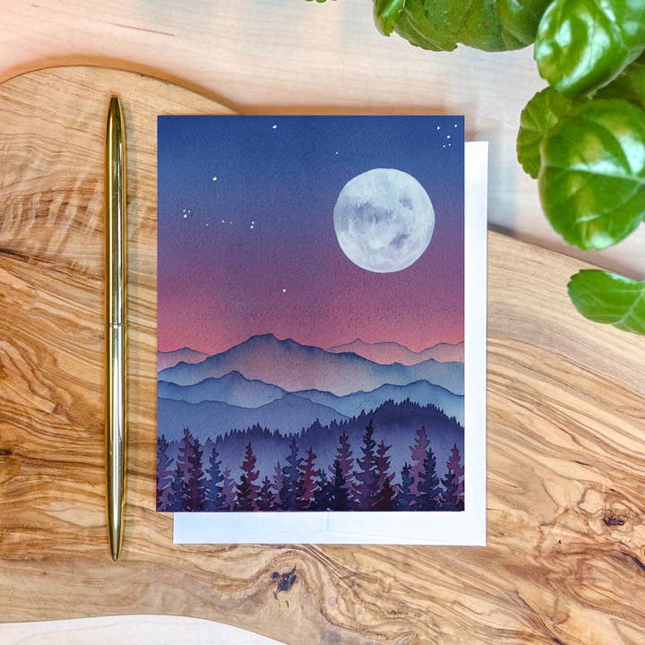 Sob o Mesmo Céu - Cartão de Cumprimentos por atacado de Shelby Thayne Art