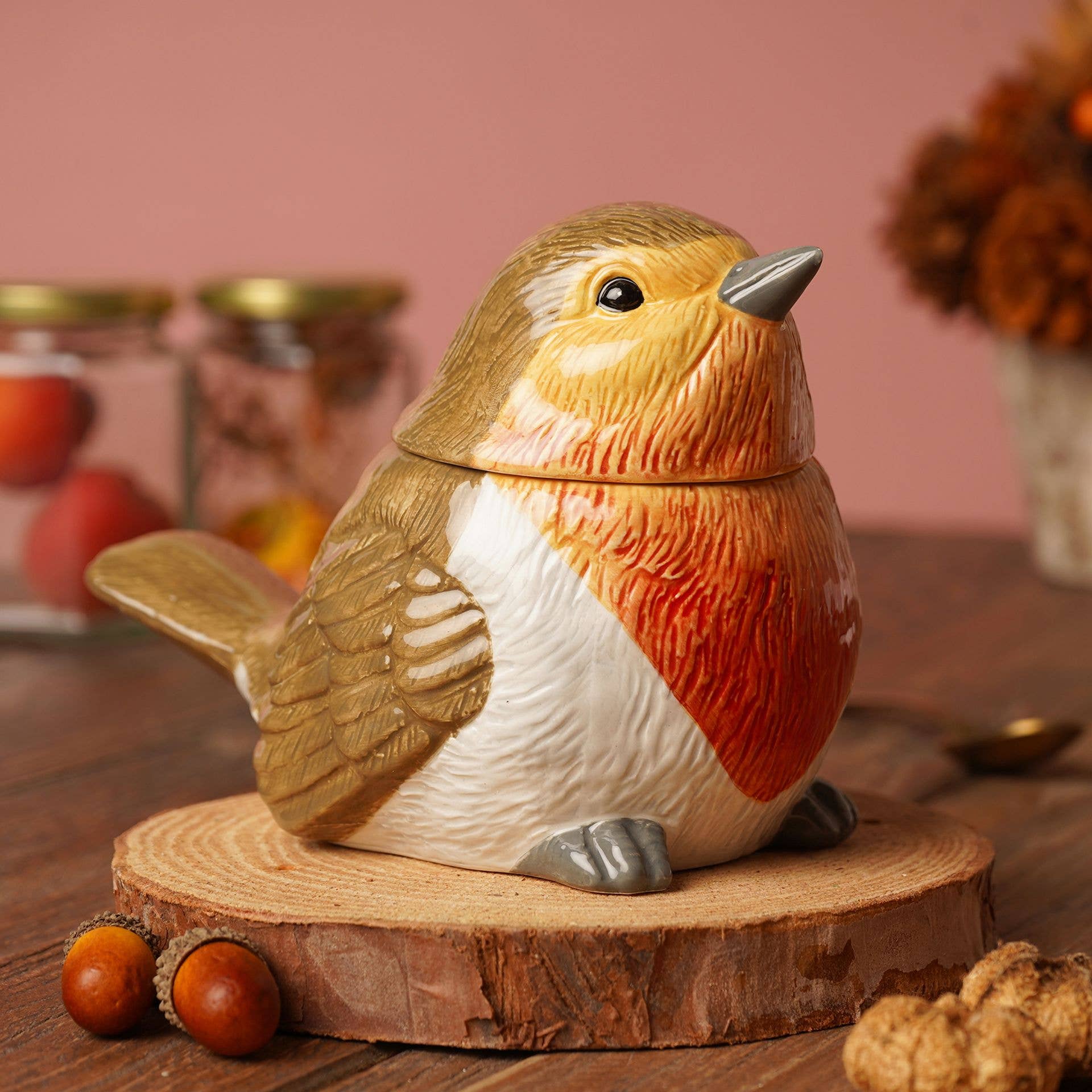 WIDDOP and Co. - Wholesale Kitchen Storage/Organizer - Country Living Robin Storage Jar0