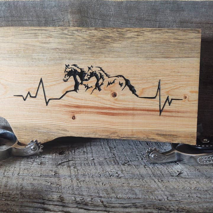 MT Heartbeat- Horses for wholesale by Knotty Pine Woodworks