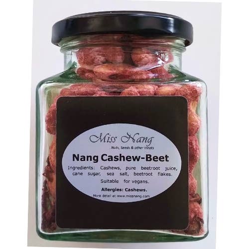 Nang Cashew-Beet (Jar) for wholesale by Miss Nang Treats