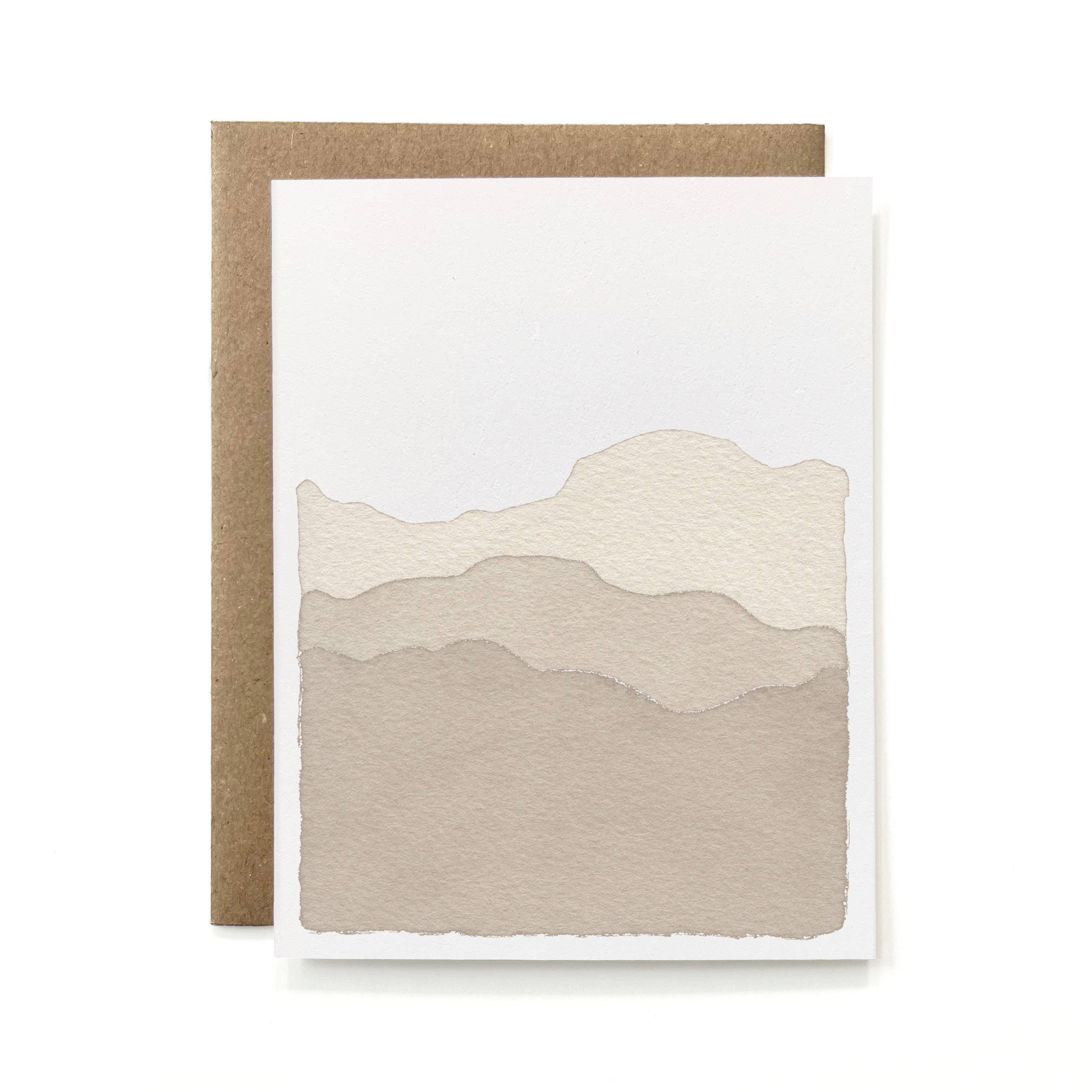 Knapping Press - Wholesale Stationery/Notecard Set - Set of 6 - 100% Recycled Blue Ridge Mountain Card Collection10