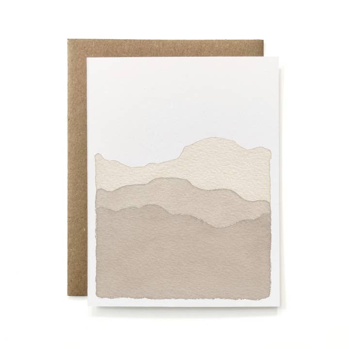 Knapping Press - Wholesale Stationery/Notecard Set - Set of 6 - 100% Recycled Blue Ridge Mountain Card Collection10