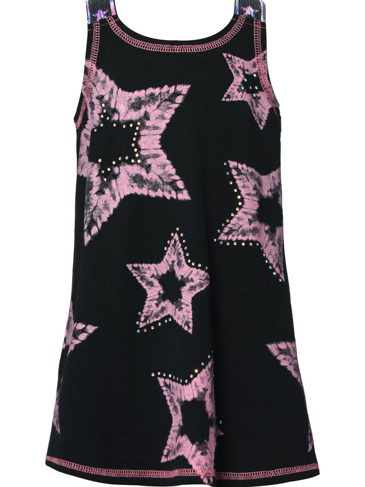 A-lijn jurk met sterrenprint voor wholesale door Hannah Banana , Baby Sara