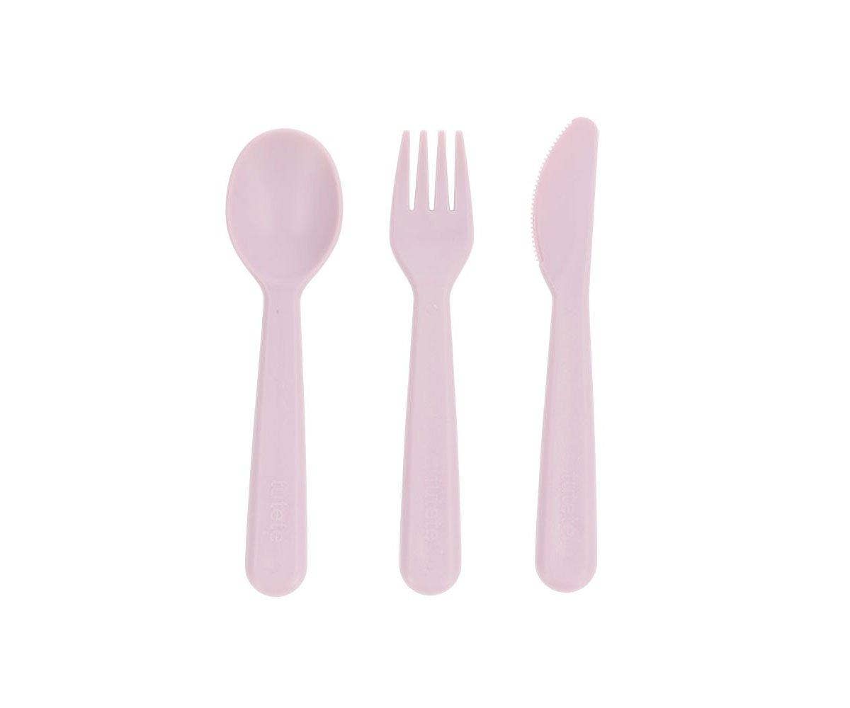 Tutete - Vente Set de couverts – enfant et bébé - Vaisselle pour enfants Lilas Tutete1
