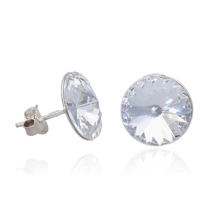 Sterling Silver Rivoli Supreme Shine Earrings for wholesale by Las Joyas de Amanda