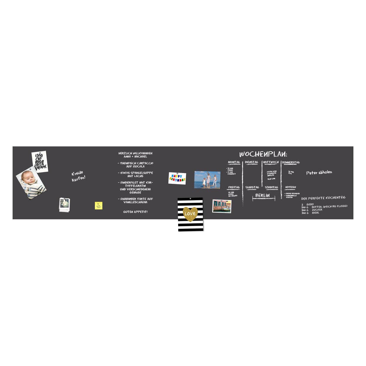 Queence - Wholesale Magnet Board - Magnetic blackboard film - grey7